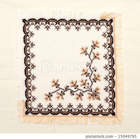 embroidered good by cross-stitch pattern 15049795