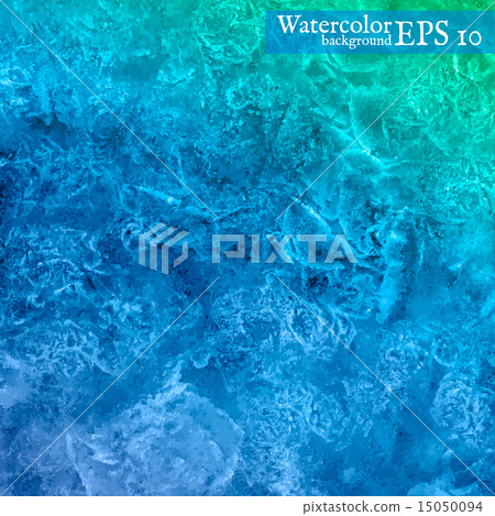Vector watercolor background. Abstract art hand paint. 15050094