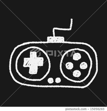 Game Remote Control doodle drawing - Stock Illustration [15050283] - PIXTA