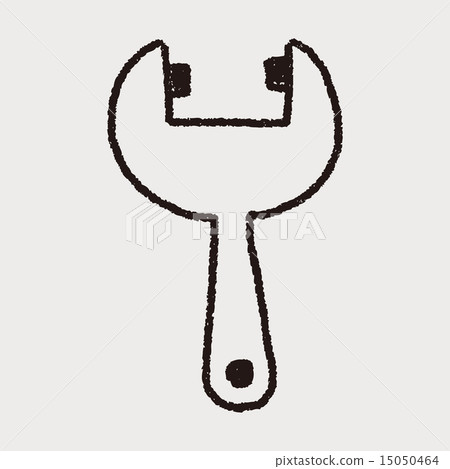 wrench doodle drawing wrench doodle drawing 15050464