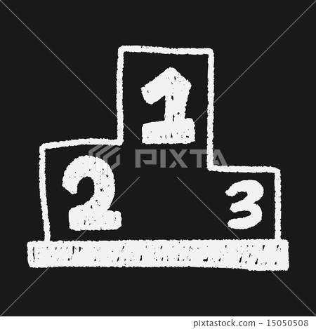 Podium doodle drawing 15050508