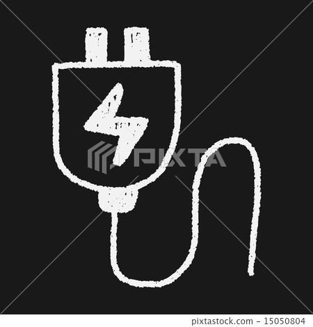 plug doodle drawing 15050804