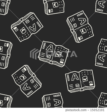 doodle book seamless pattern background doodle book seamless pattern background 15052101