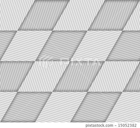 Striped Rhombus Geometric Vector Seamless Pattern Striped Rhombus Geometric Vector Seamless Pattern 15052382