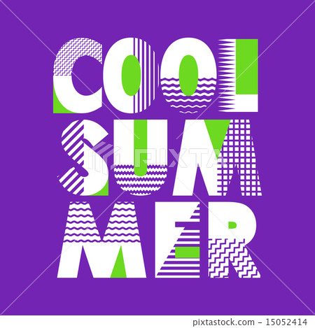 Cool Summer T-shirt Typography Vector Illustration 15052414