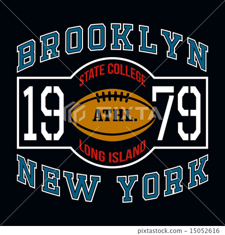 Brooklyn State College T-shirt Typography Vector 15052616