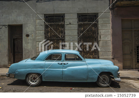 Old American cars in the streets of Havana Old American cars in the streets of Havana 15052739