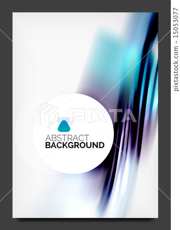 Abstract Modern Flyer Brochure Template Stock Illustration