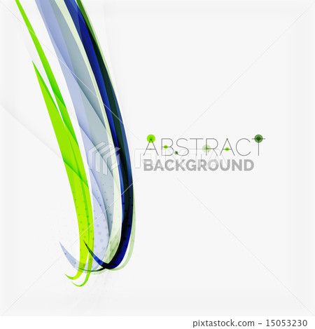 Green and blue lines background Green and blue lines background 15053230