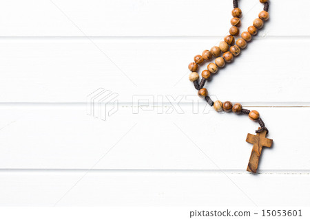Wooden rosary beads 15053601