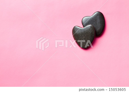two black stone hearts 15053605