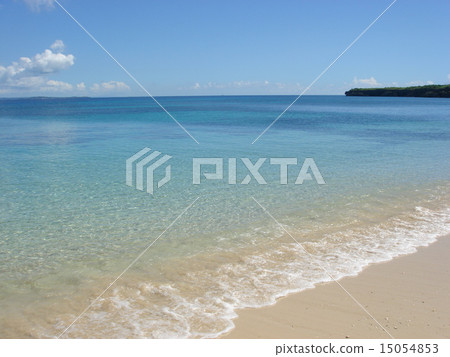 海灘聽起來像海浪般的聲音 15054853