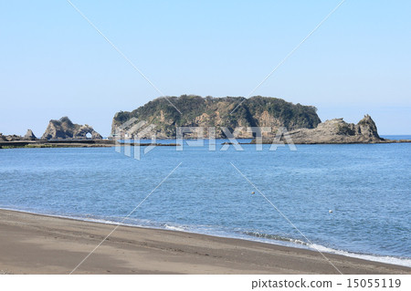 Island islands of Chiba prefecture (sawan-cho) 15055119