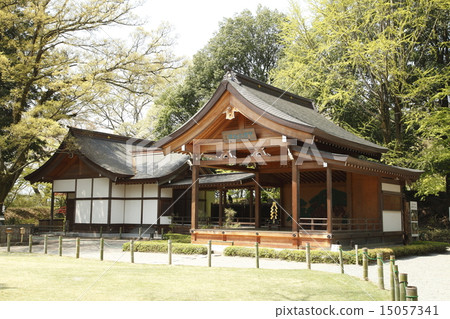 Takeda Shrine Noh stage (Kofu city) 15057341