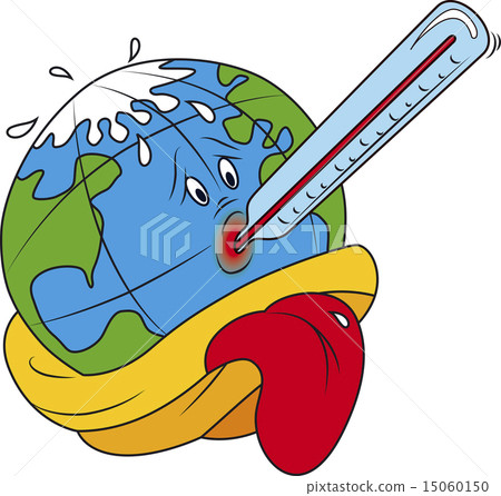 Vector illustration of Global warming Vector illustration of Global warming 15060150
