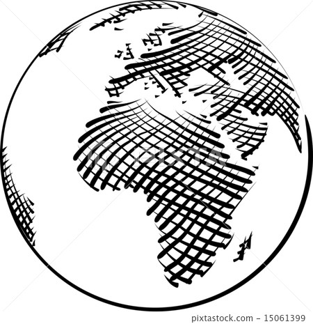 Vector Illustration of World Globe Vector Illustration of World Globe 15061399
