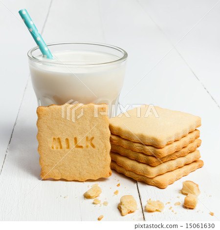 Cookie with MILK sign  15061630