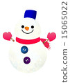 Snowman's cute illustration | Cute illustrations of snowman Snowman's cute illustration | Cute illustrations of snowman 15065022