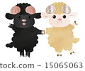 Cute sheep illustration Cute sheep illustration 15065063
