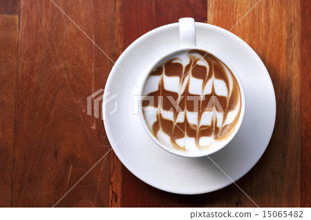 Cup of latte coffee 15065482