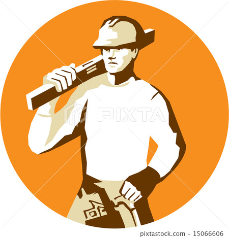 Builder Construction Worker SpiritToolbelt Stencil Builder Construction Worker SpiritToolbelt Stencil 15066606
