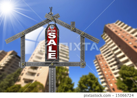 House For Sale Sign - Metallic Meter House For Sale Sign - Metallic Meter 15066724