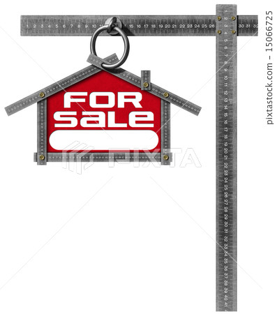 House For Sale Sign - Metallic Meter 15066725
