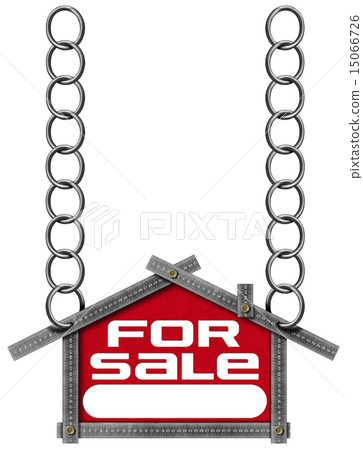 House For Sale Sign - Metallic Meter House For Sale Sign - Metallic Meter 15066726