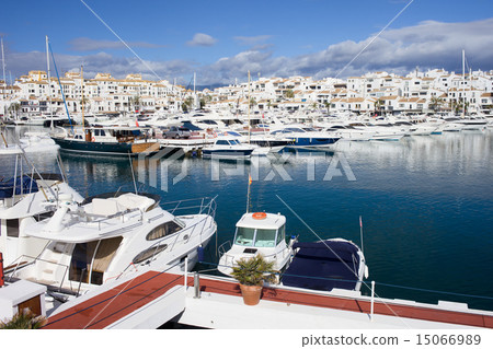 Marina in Puerto Banus Marina in Puerto Banus 15066989
