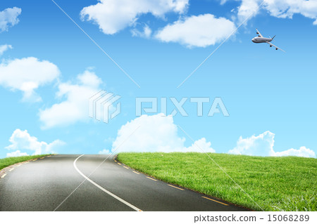 Composite image of graphic airplane Composite image of graphic airplane 15068289