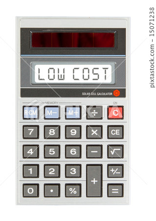 Old calculator - low cost 15071238