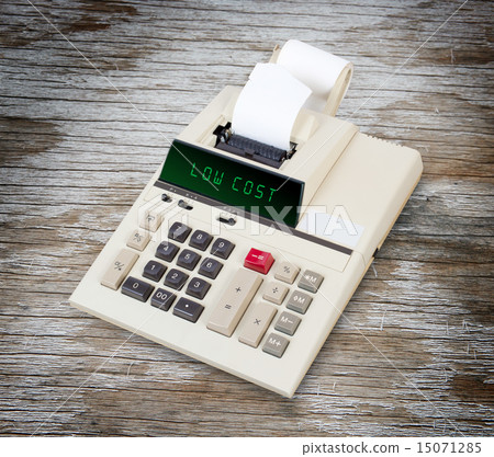Old calculator - low cost 15071285