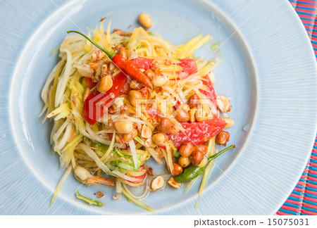 papaya salad or what we called "Somtum" in Thai papaya salad or what we called "Somtum" in Thai 15075031