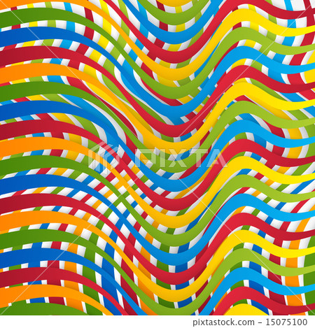 Vector abstract background design waves.  15075100
