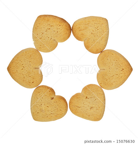 Heart shaped cookies blossom Heart shaped cookies blossom 15076630