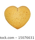 Heart shaped cookie 15076631