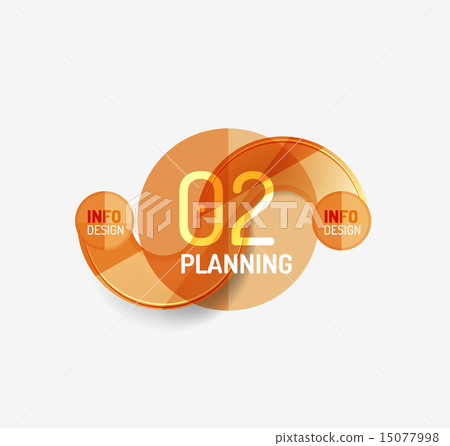 Business modern colorful geometric infographics 15077998