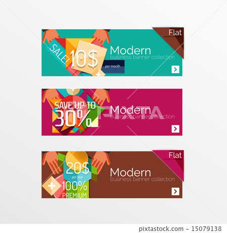 Set of banners with stickers, labels and elements for sale Set of banners with stickers, labels and elements for sale 15079138