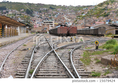 Peru Puno train station 15079424