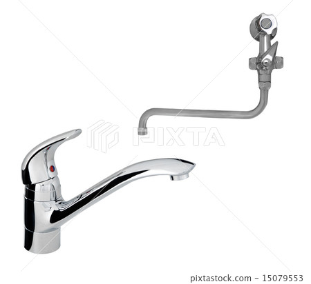 old with modern stainless steel tap 15079553