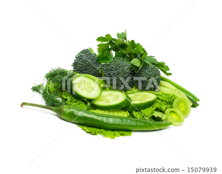 fresh green grass parsley dill onion herbs mix 15079939