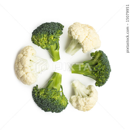 Broccoli isolated on white background 15079951