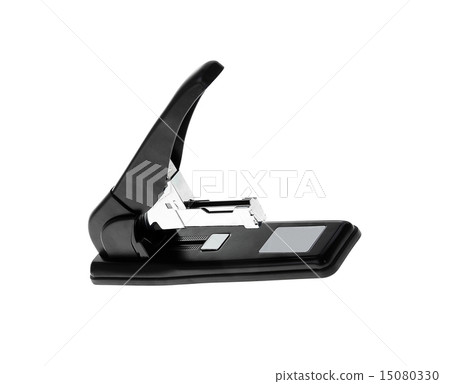 Black professional stapler isolated 15080330