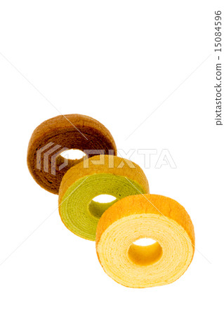Three types of Baumkuchen 15084596