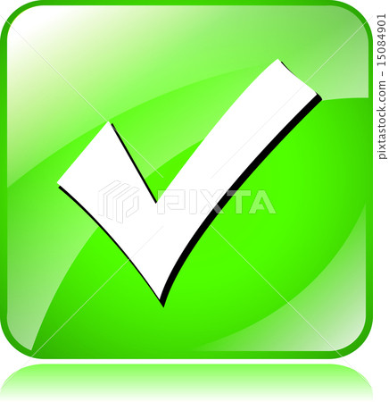 green check mark icon 15084901