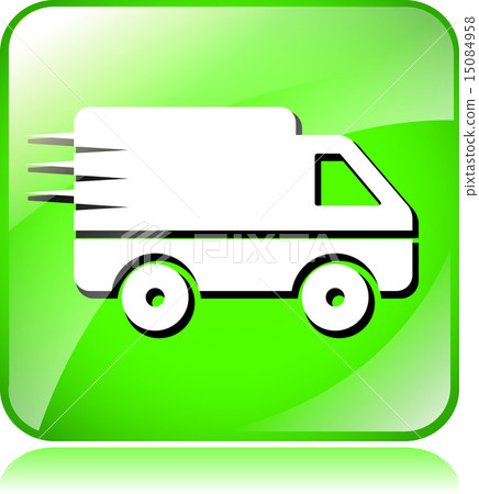 green delivery icon - Stock Illustration [15084958] - PIXTA