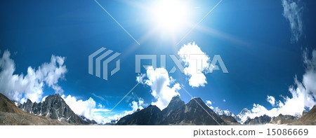 Beautiful mountain landscape Beautiful mountain landscape 15086669
