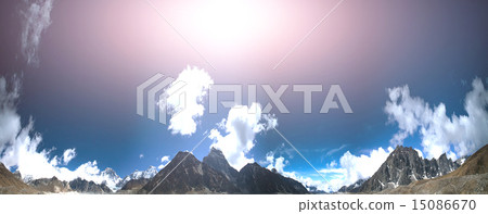 Beautiful mountain landscape Beautiful mountain landscape 15086670