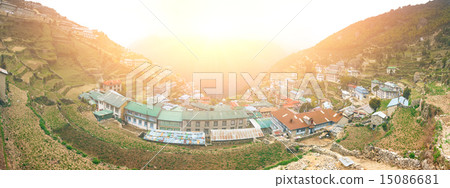 Beautiful mountain landscape Beautiful mountain landscape 15086681