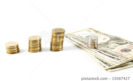 Dollars and shekels. 15087427